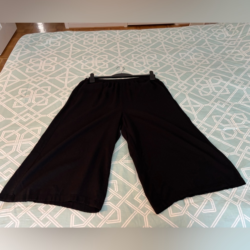 Uniqlo Black Elastic Waist Pants